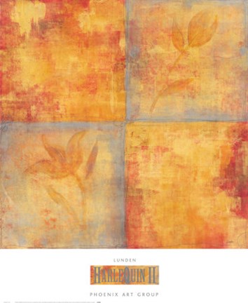 Framed Harlequin II Print