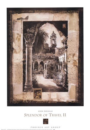 Framed Splendor of Travel II Print