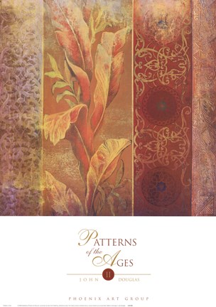 Framed Patterns of the Ages II Print