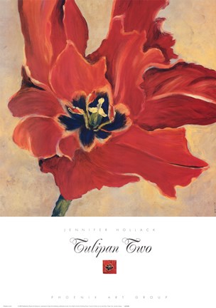 Framed Tulipan Two Print