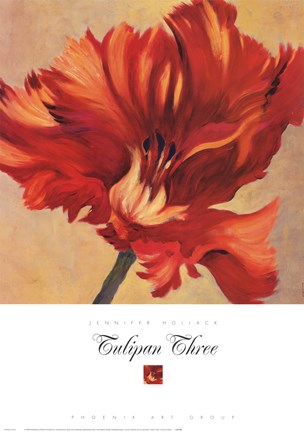 Framed Tulipan Three Print