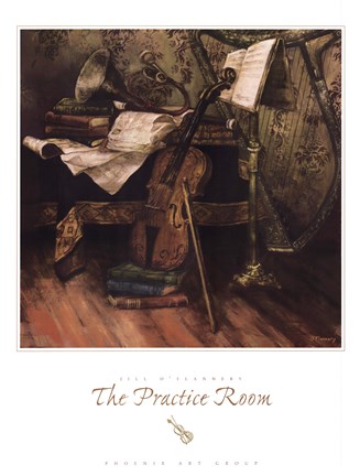 Framed Practice Room Print