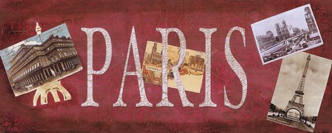 Framed Great Cities I Print