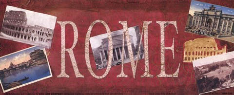 Framed Great Cities III Print