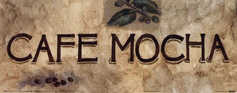 Framed Cafe Mocha Print