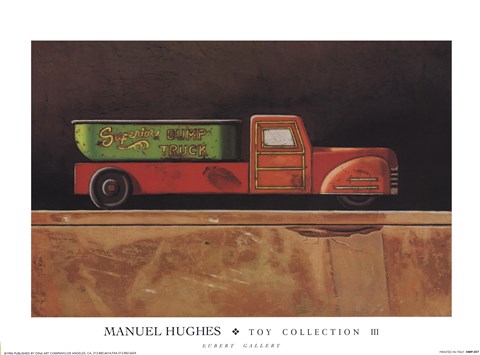 Framed Toy Collection III Print