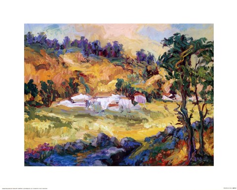 Framed California Coast IV Print