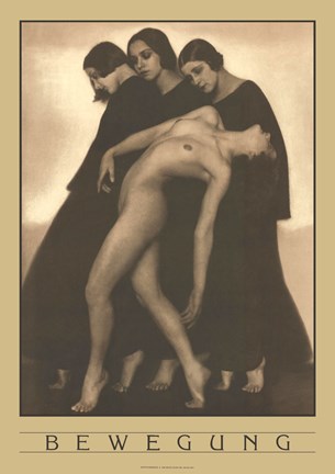 Framed Bewegung Print