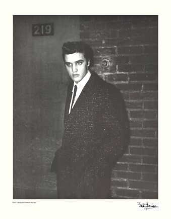 Framed Elvis Print