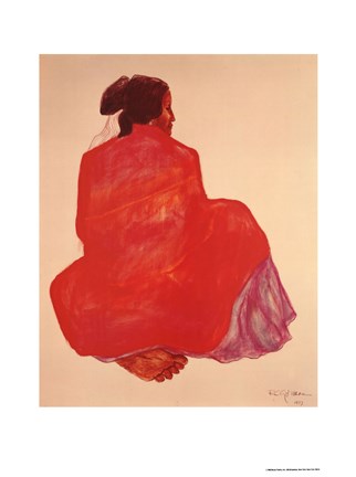 Framed Angelina II Print