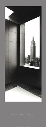 Framed Empire State Building Print