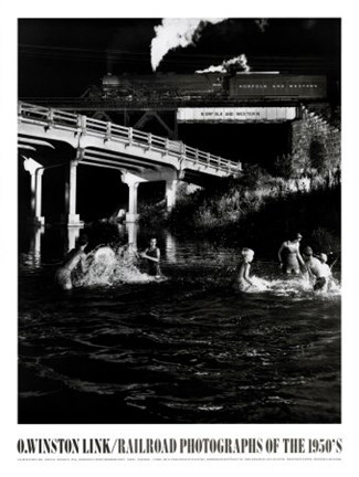 Framed Hawksburg Creek Swimming Hole Print