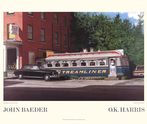 Framed Streamliner Print