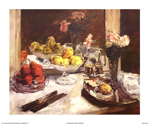 Framed Nature Morte Print