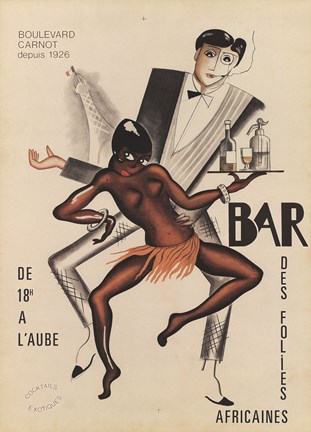 Framed Bar des Folies Print