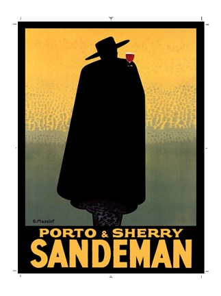 Framed Sandeman (mini) Print