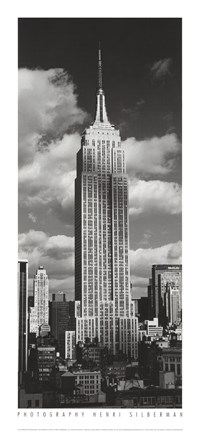 Framed Empire State Building Print