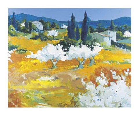 Framed Retour du Printemps Print