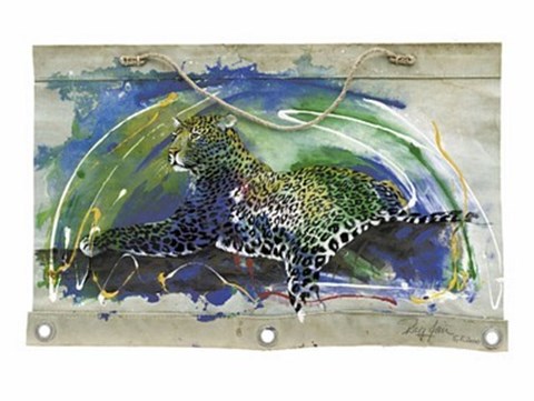 Framed Leopard Print