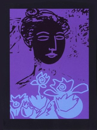 Framed Tulip I Print