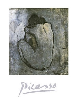 Framed Nu de Dos Print