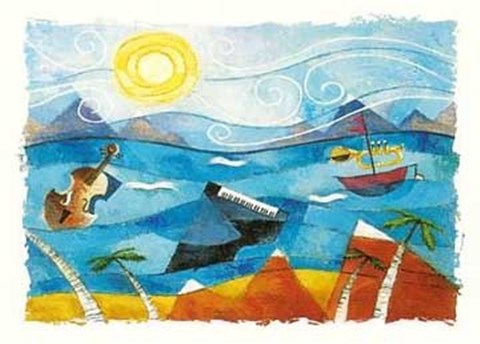 Framed California Currents Print