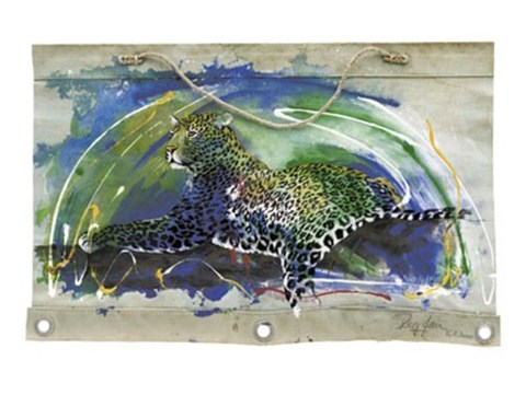 Framed Leopard Print