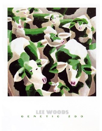 Framed Genetic Zoo II Print