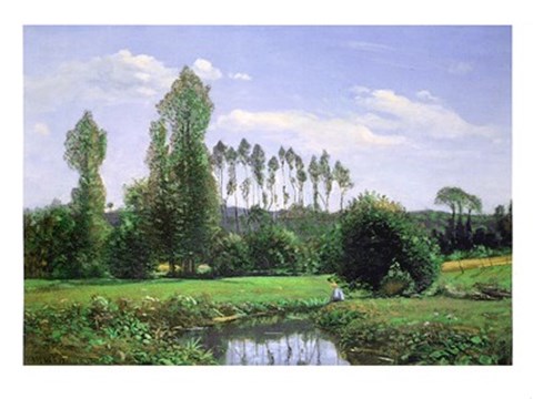 Framed Vue de Rouelles Print