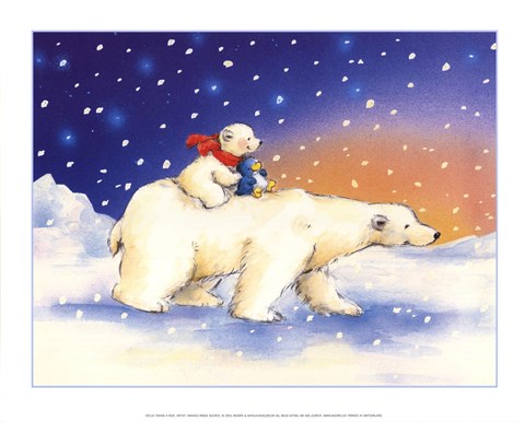 Framed Taking a Ride Print