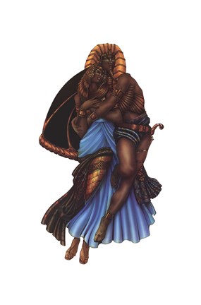 Framed Isis &amp; Osirus Print