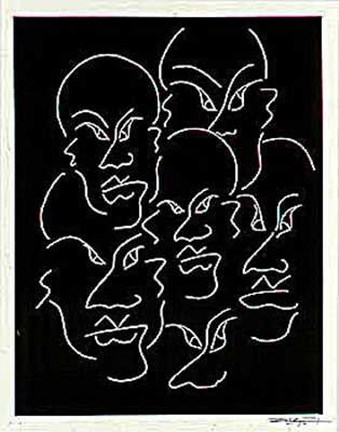 Framed Prejudice Print