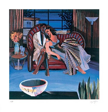 Framed Saturday Night (ed. 375) Print