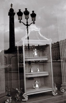 Framed Teapots I Print