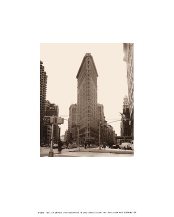 Framed Flatiron Building Print