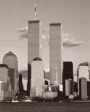 Framed World Trade Center / Financial Center Print