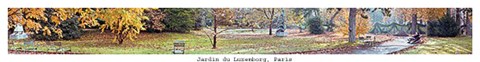 Framed Jardin du Luxembourg, Paris Print