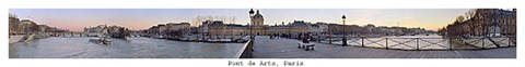Framed Pont de Arts, Paris Print