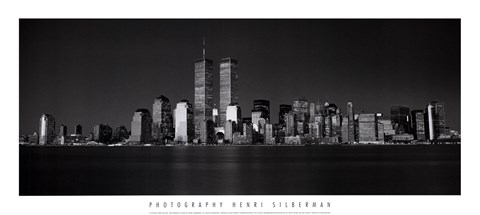 Framed New York Skyline Print