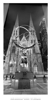 Framed Saint Patrick&#39;s Cathedral, NYC Print