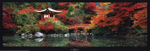 Framed Daigo Shrine, Kyoto, Japan Print