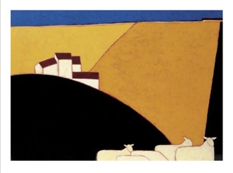 Framed Tuscan Campagna Print