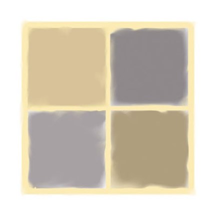 Framed Quadrilaterals I Print