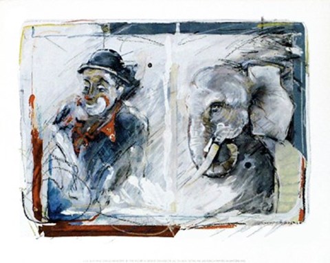 Framed Circus Memories Print