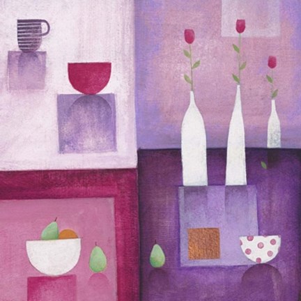 Framed La Salle I Print