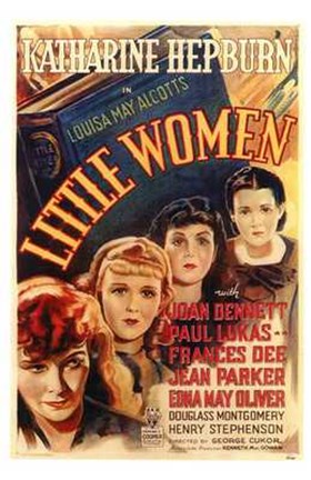 Framed Little Women - faces Print