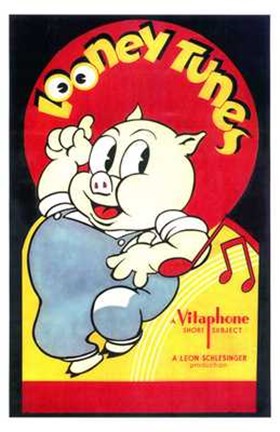 Framed Looney Tunes Print