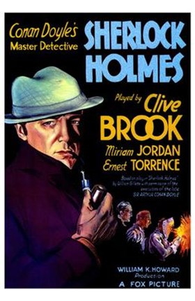 Framed Sherlock Holmes Print