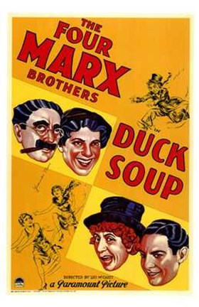 Framed Duck Soup Print