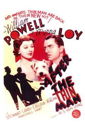 Framed After the Thin Man - William Powell Print